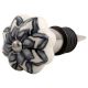 Grey Dahlia Medium Ceramic Wine Stopper